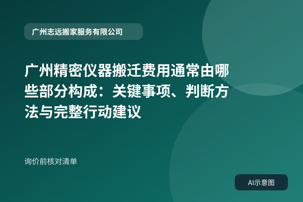 询价前核对清单