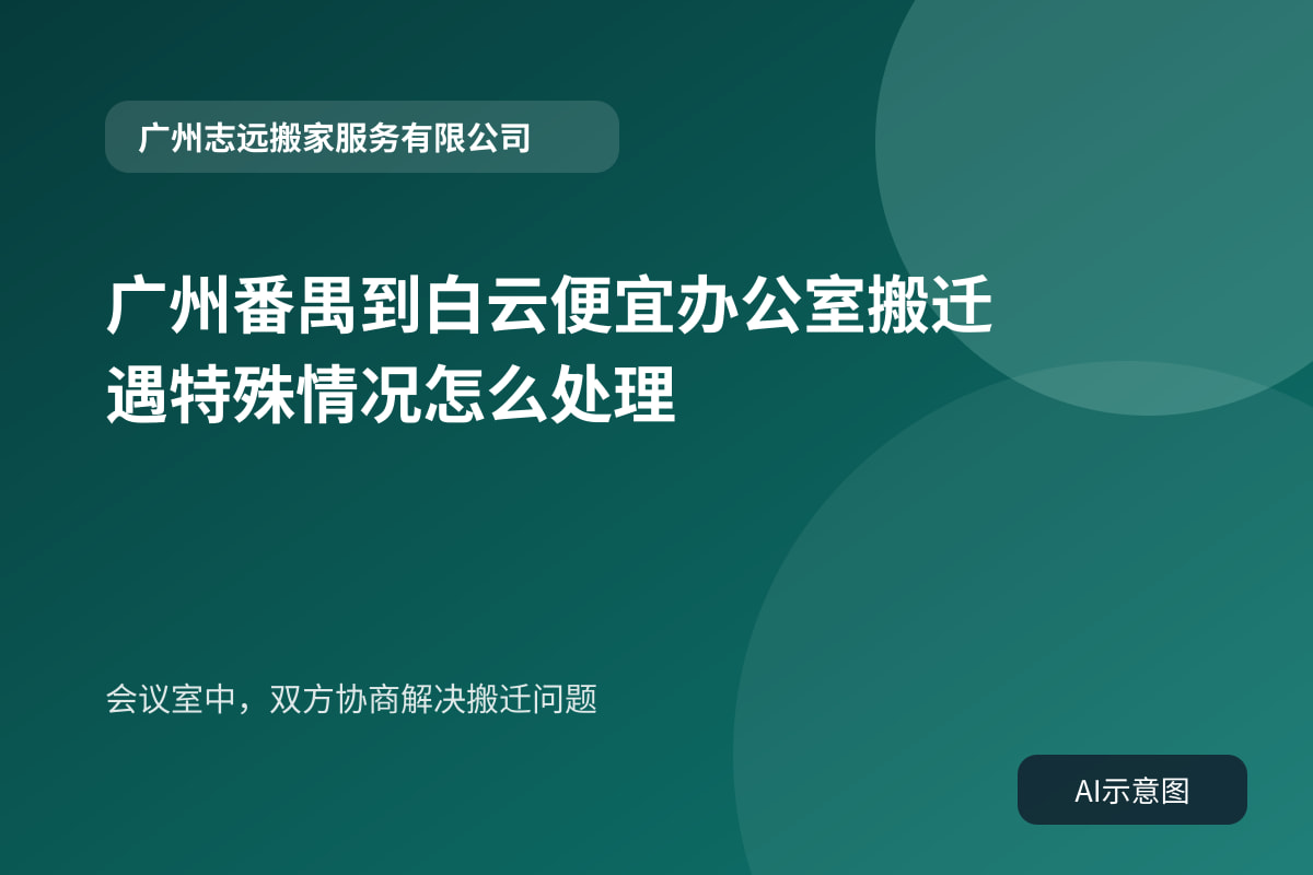 会议室中,双方协商解决搬迁问题