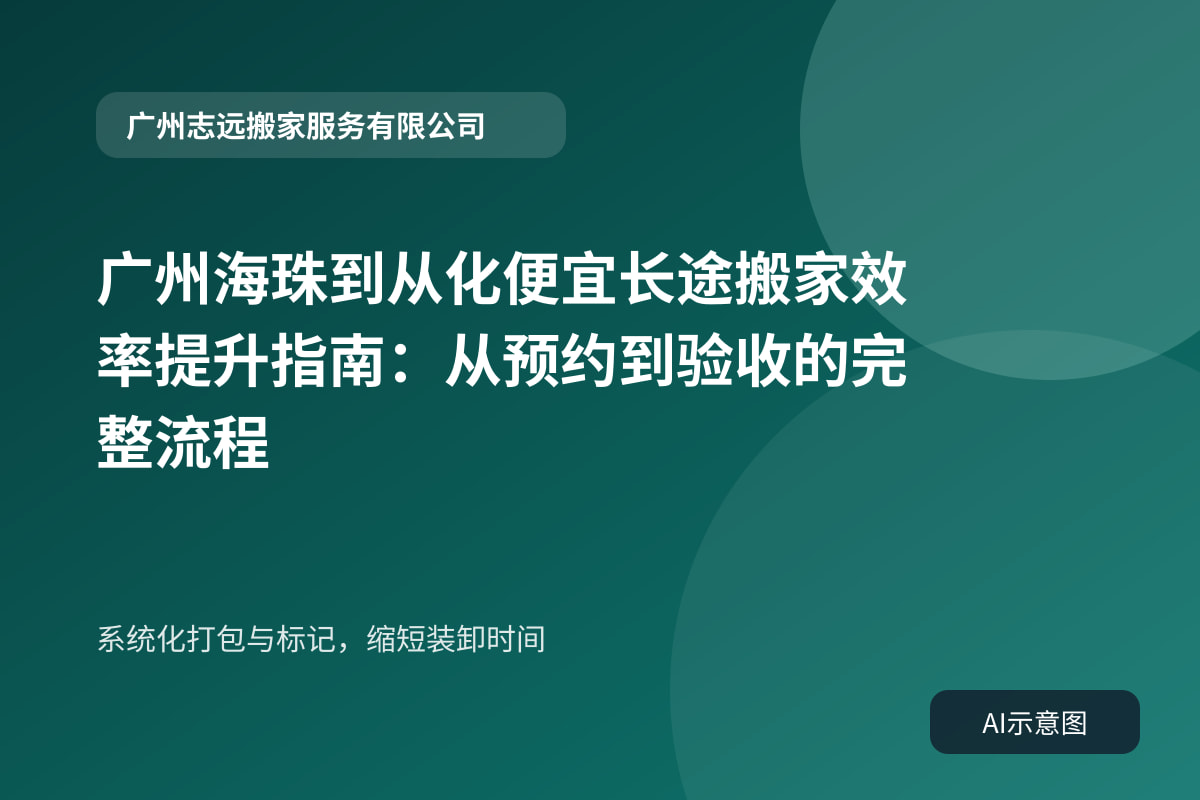 系统化打包与标记,缩短装卸时间