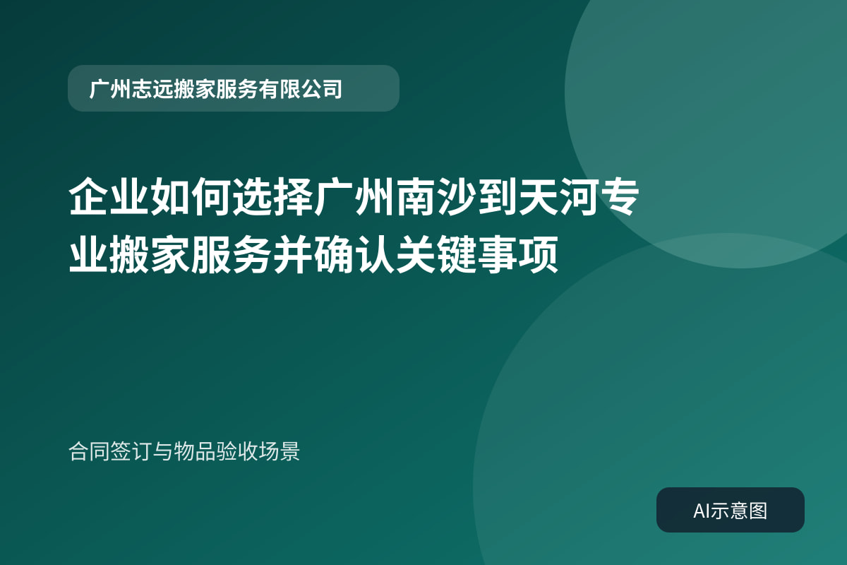 合同签订与物品验收场景