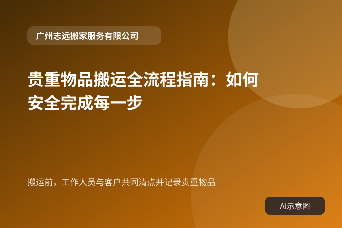 搬运前，工作人员与客户共同清点并记录贵重物品