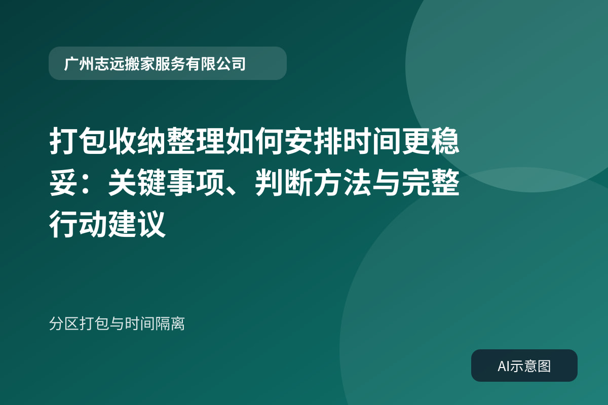 分区打包与时间隔离