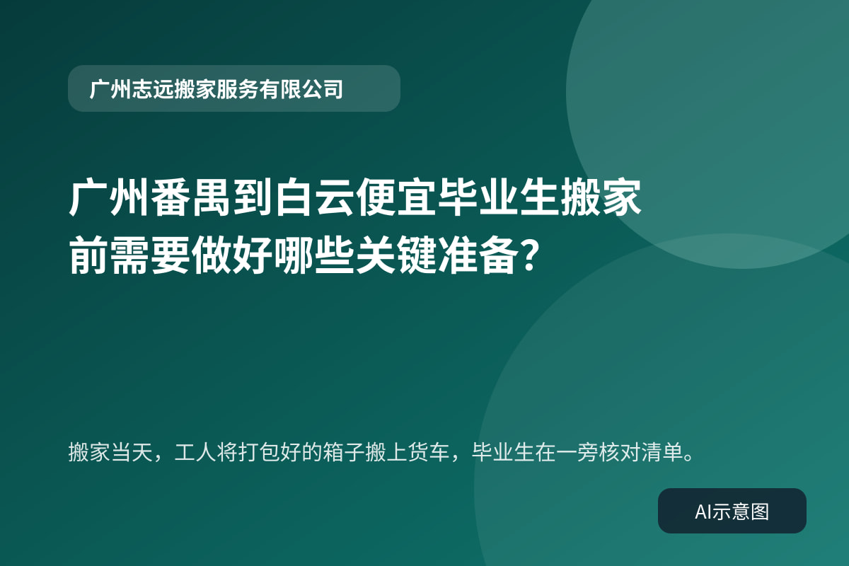 搬家当天,工人将打包好的箱子搬上货车,毕业生在一旁核对清单。